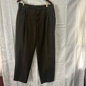 Vintage Men's Bugal boy company Brown pleated Chinos